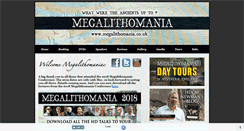Desktop Screenshot of megalithomania.co.uk